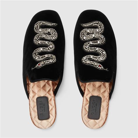 snake slipper gucci